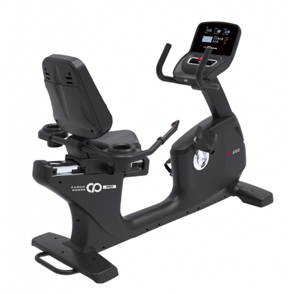 Горизонтальный велотренажер CARDIOPOWER Pro RB450 (RB410)