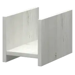 Подставка под системный блок НТ-800 270x450x280 Аргентум