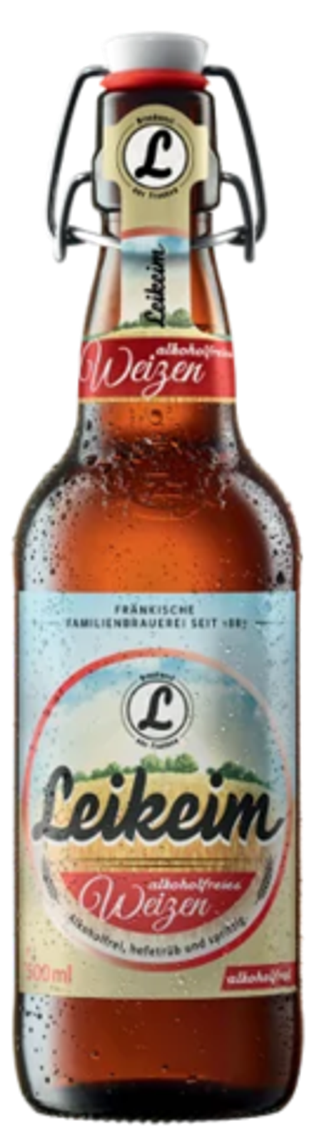 Пиво Лайкайм Вайцен Безалкогольное / Leikeim Alkoholfreies Weizen 0.5 - стекло