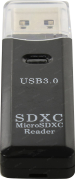 Smartbuy <SBR-750-B> USB3.0 SDXC/microSDXC  Card  Reader/Writer