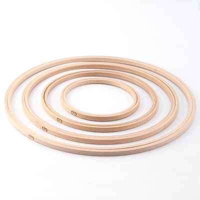 Пяльцы без замка, диаметр 125 мм, буковые