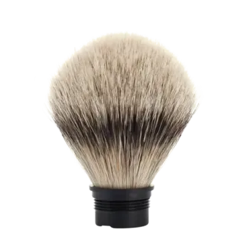 Сменная кисть для помазка MUEHLE, серий KOSMO/STYLO/PURIST, барсучий ворс высшей категории Silvertip