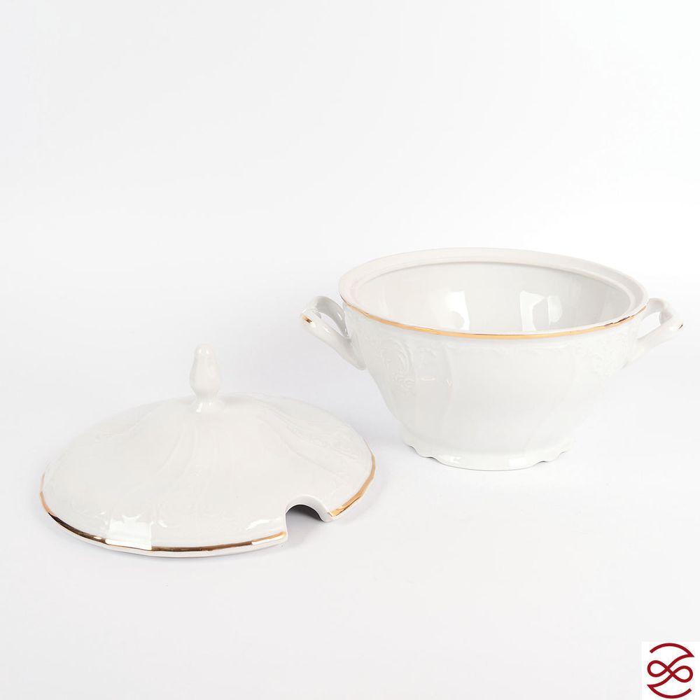 Столовый сервиз на 6 персон Bernadotte Белый узор 26 предметов