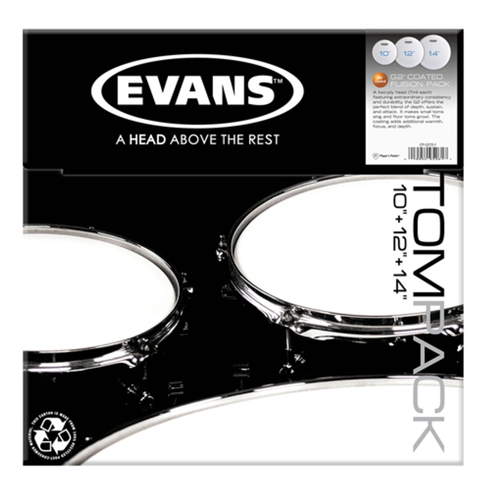 Набор пластика Evans ETP-G2CTD-F