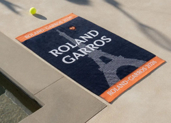 Полотенце теннисное Roland Garros Official Players Logo 2026 Beach - navy/orange