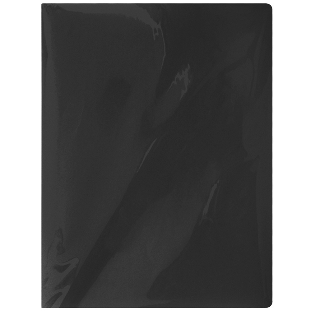 Папка с файлами СТАММ на 10 вкладышей, черная