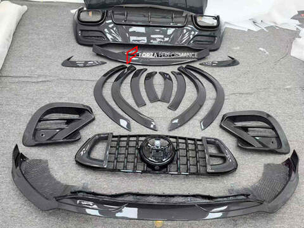 Карбоновый обвес для Mercedes-Benz GLE Coupe AMG C167 GLE53 GLE63 Рестайлинг 2023+ АМГ Мерседес Бенц ГЛЕ класс