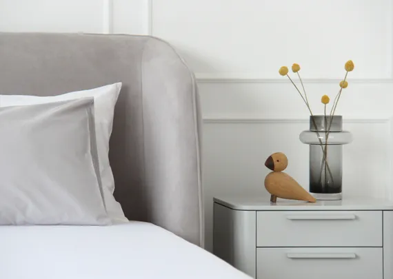 Кровать с подъемным механизмом Classic 160 см (серый, велюр)