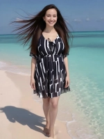 Купальник-платье слитный большой размер