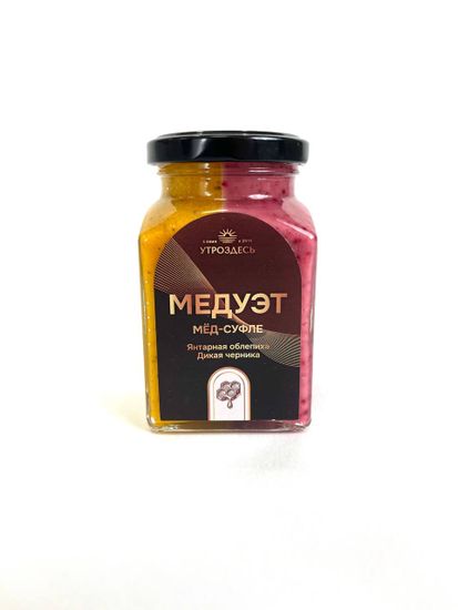 Медуэт Янтарная облепиха/Дикая черника, 340 г