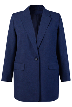 Жакет женский 4135АП, темно-синий #38ТС044135АП