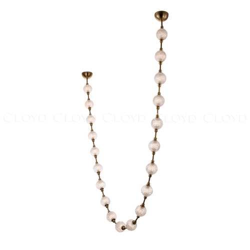 Подвесной светильник Cloyd RACHMANINOFF P20 / шир. 100 см - латунь (арт.11416)