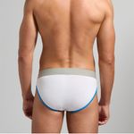 Мужские трусы брифы (черный,синий, белый) набор 3 в 1 Bikkembergs SPORTY BKK1USP12TR