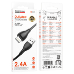 Кабель USB - Lightning BOROFONE BX121 (черный) 1м