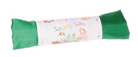 Шёлк игровой 86х86 см изумрудный (Sarah`s Silks)