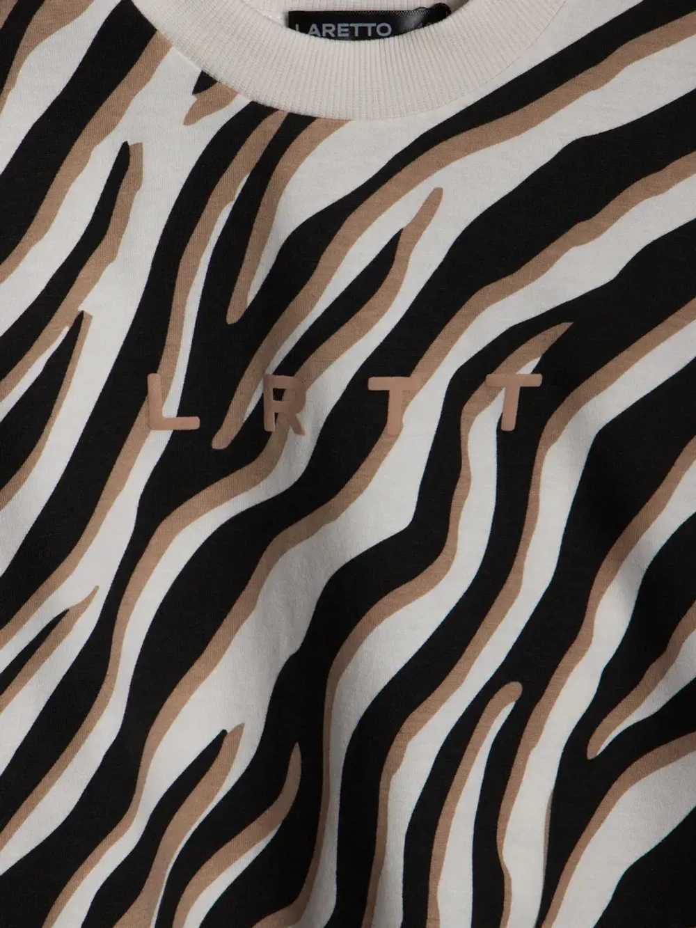 Футболка для девочки с принтом зебра