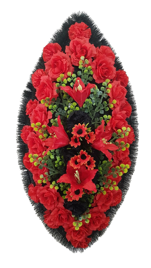 Ритуальный венок «Классика №40» (140 см)