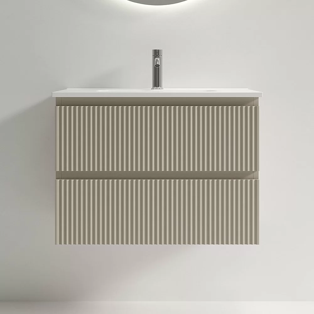 Тумба с раковиной Sancos Snob R SNR70/39CE/CN7029 Beige Soft