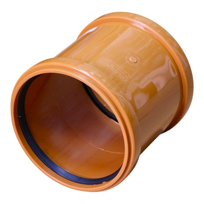 Муфта двухраструбная для наружной канализации Valfex Ø160