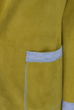 Платье-туника 1736ЮПА, горчичный #257Гор211736ЮПА