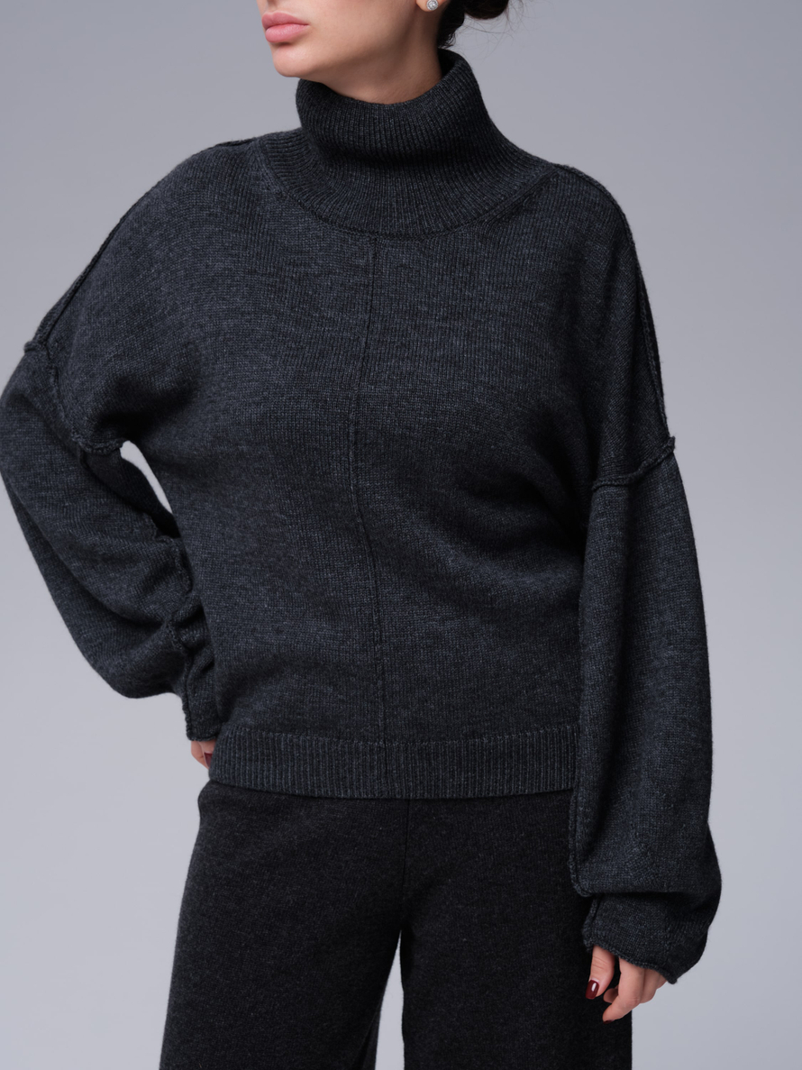 Джемпер женский DBR J0428-8101, темно-серый