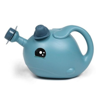 Синяя детская лейка с рассеивателем «Китёнок» (объем 1,2 литра) (Цвет: синий)