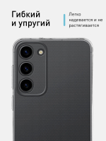 Чехол ROSCO для Samsung Galaxy S23+ (арт. SS-S23P-TPU-01-TRANSPARENT )