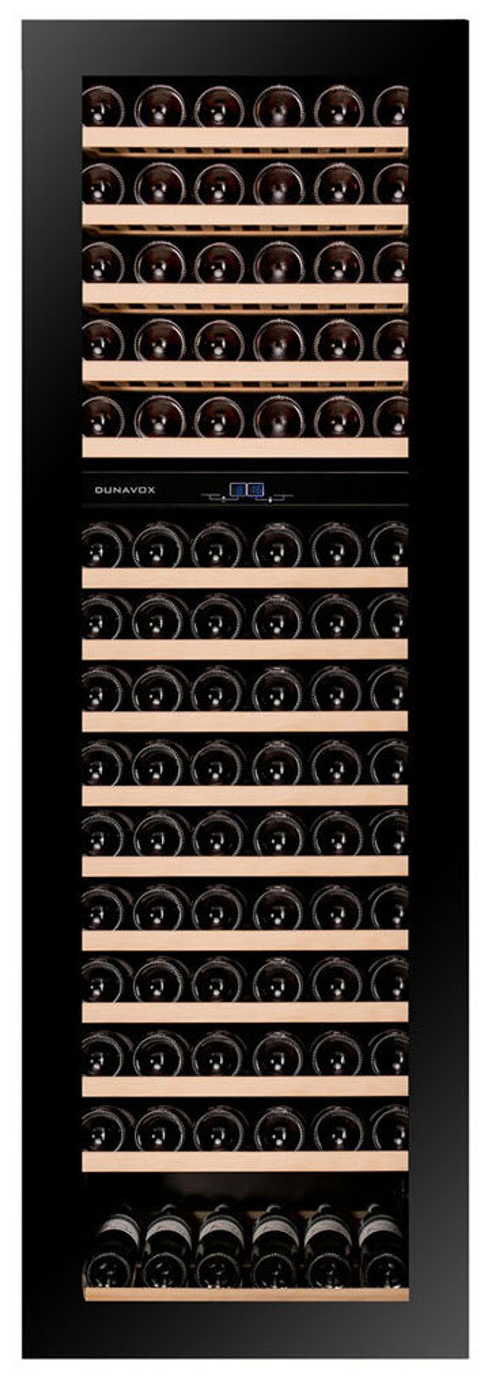 Встраиваемый винный шкаф Dunavox DAVG-114.288DB.TO