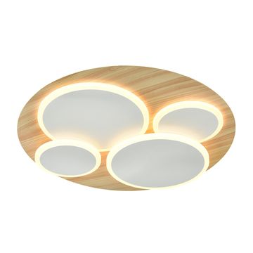 Потолочный светильник 60W 3000-6500K 7734/60L белый/под дерево MITRA PINE Sonex