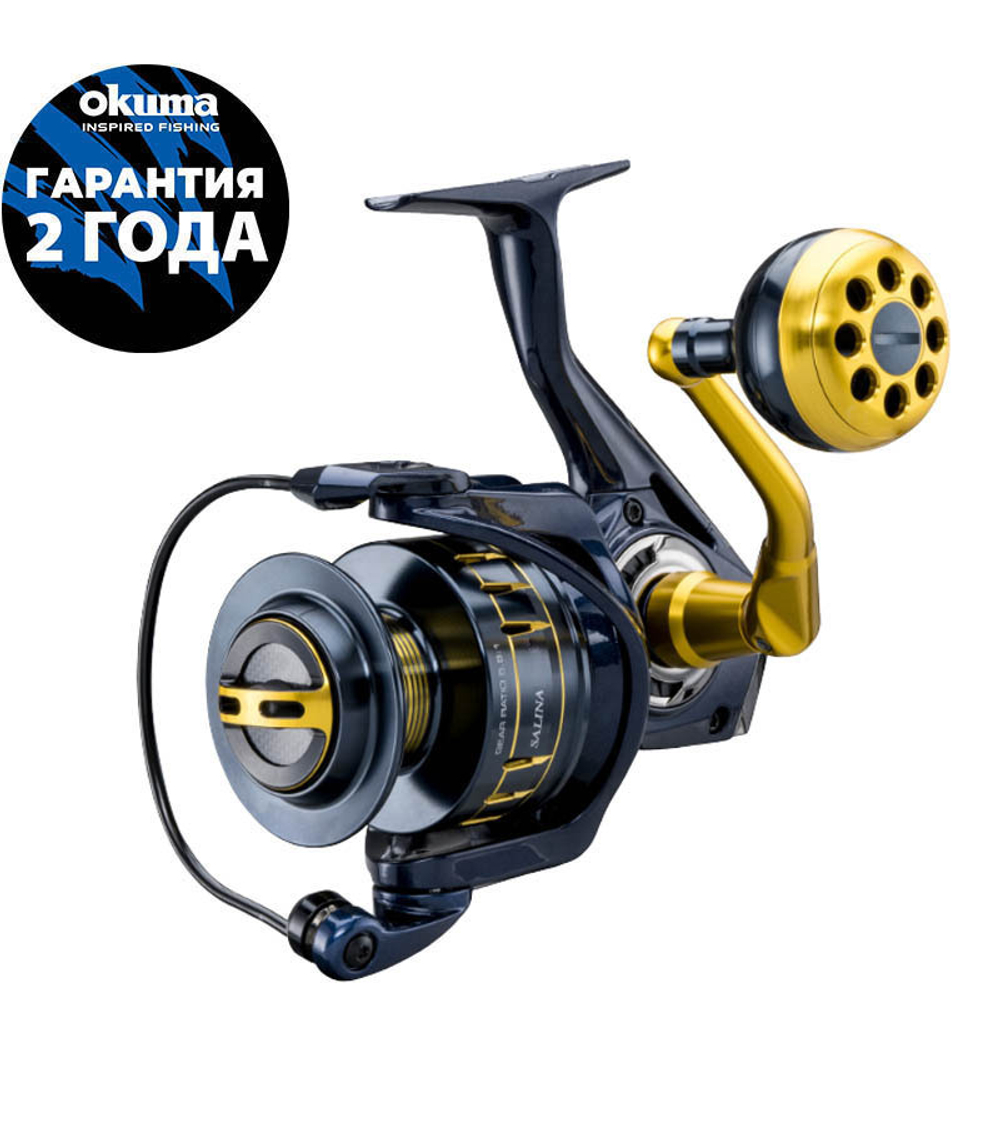 Катушка OKUMA Salina 5000H Spinning High-Speed 5.8:1