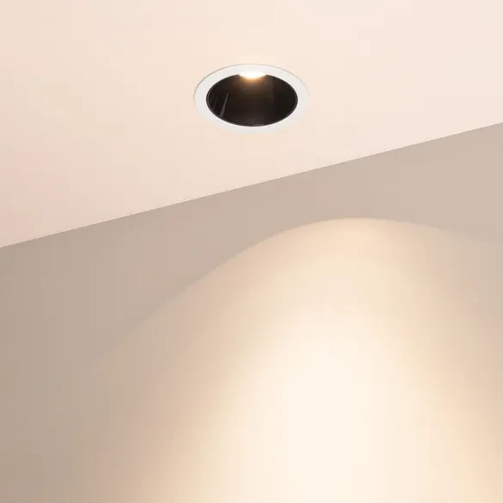 Светильник MS-ATLAS-BUILT-R72-20W Warm3000 (WH-BK, 30 deg, 230V) (Arlight, IP20 Металл, 5 лет) 035456