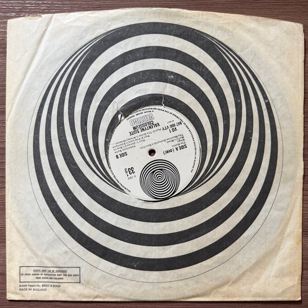 Colosseum ‎– Valentyne Suite (Англия 1969г.)