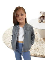 14-24-4 Жакет (бомбер) для девочки