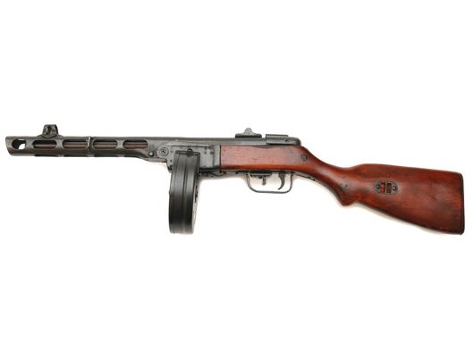 Охолощенный ППШ пистолет-пулемет Шпагина СХП под холостой патрон