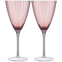 НАБОР БОКАЛОВ ДЛЯ ВИНА ИЗ 2 ШТ "MIRAGE" PURPLE 410 МЛ