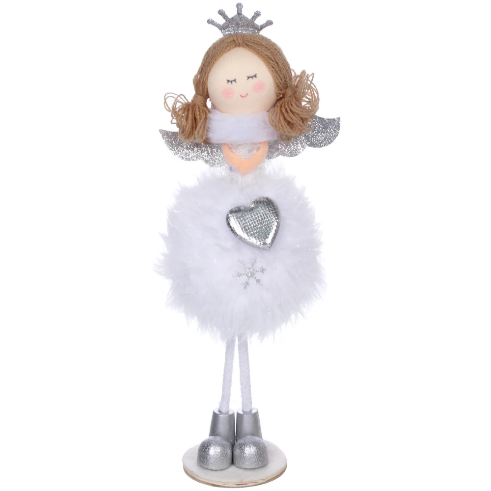Фигурка новогодняя «Настоящая принцесса» 22 см, серебро