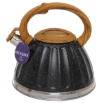 Чайник из нержавеющей стали 3,2л «Vicalina» Бисквит черный VL-0056