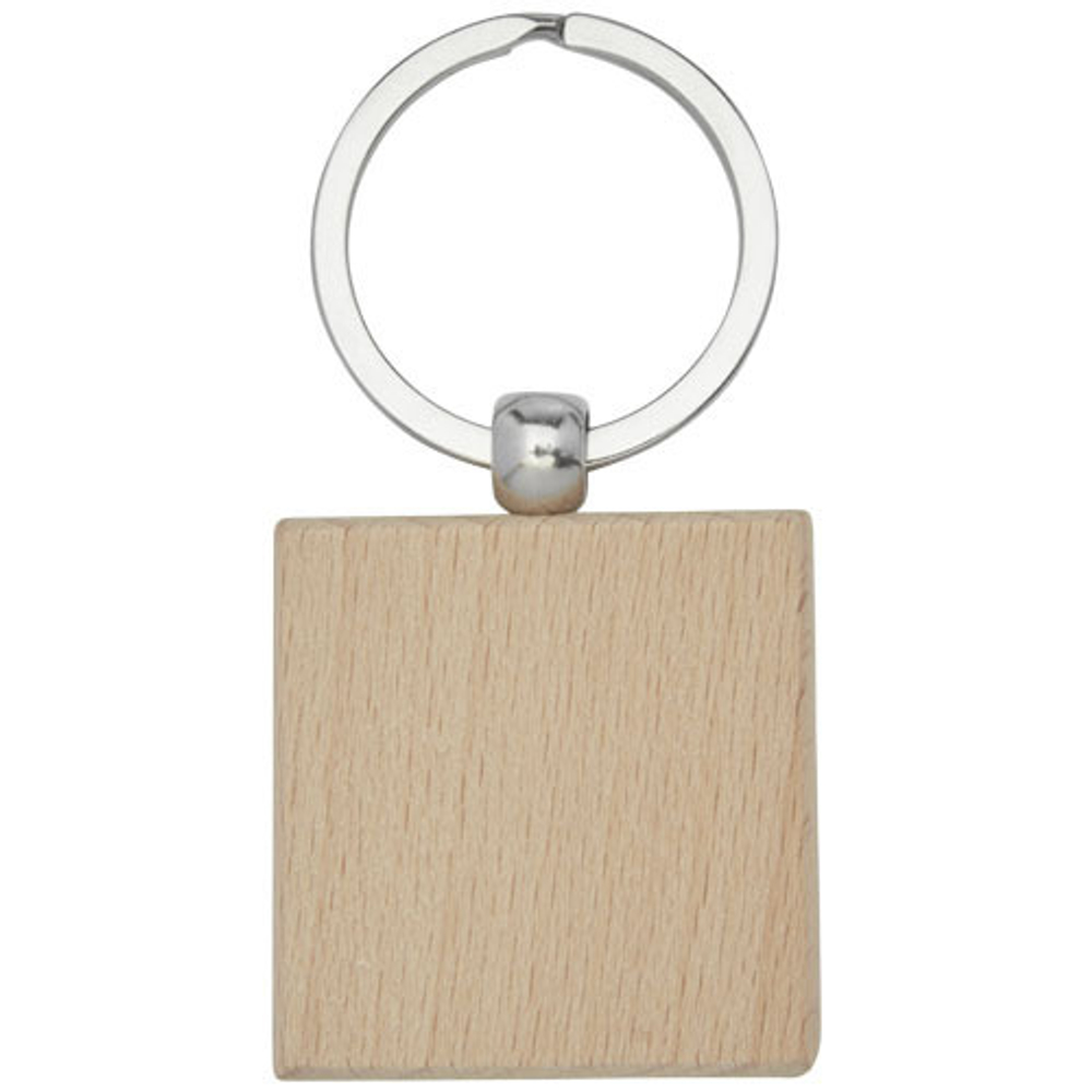 Квадратный брелок Gioia из бука