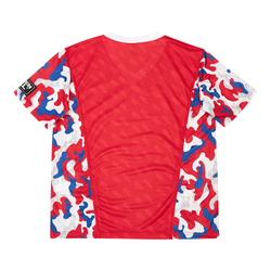 KT-2090-032 Kickbоxing T-shirt Mesh Camo adult красная