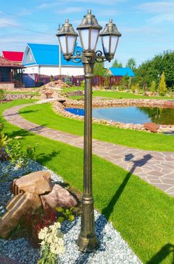 Садово-парковый фонарь FUMAGALLI GIGI BISSO/ANNA 3L E22.156.S30.BYF1R