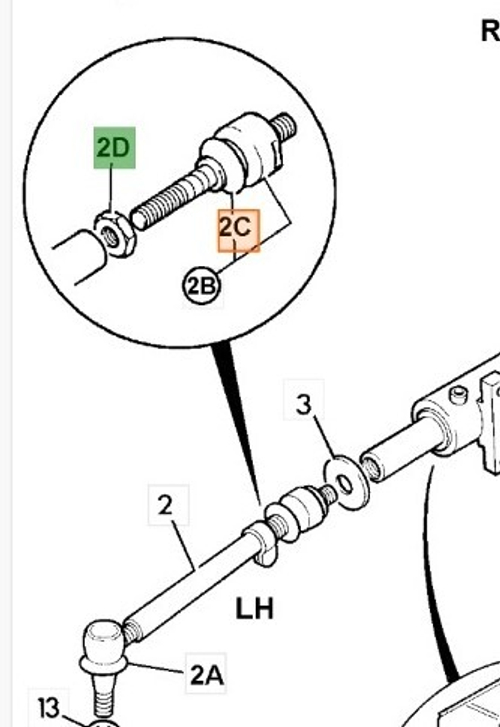 Пыльник рулевой тяги наружный (4CX) | 331/23185 | Spare Parts