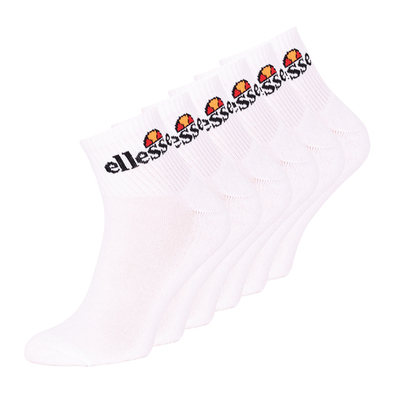 Теннисные носки Ellesse Volli Ankle Sock 6P - White