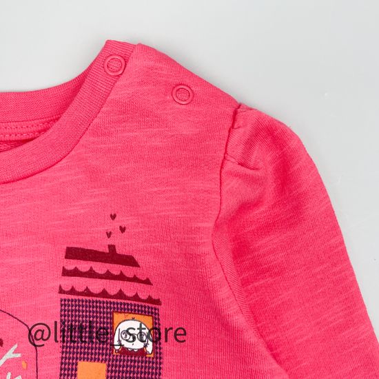 Комплект из футера Малина/графит