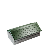 Парапет полимеркомпозитный Everest 250*510 (1 кирпич) зеленый