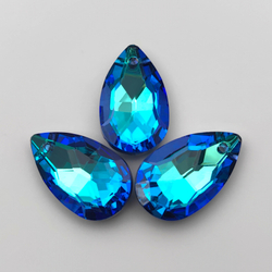 Подвеска капля K9, Bermuda Blue