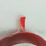 10 мм / Скотч прозрачный двухсторонний, акриловый, 10 мм, 5 м, NEW VIZION, TG (за 1 шт.)