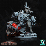 Chaos Daemons Демон хаоса на демонической машине миниатюра для dnd, днд, pathfinder, фентези, Настольная игра, НРИ, Варгейм, РПГ