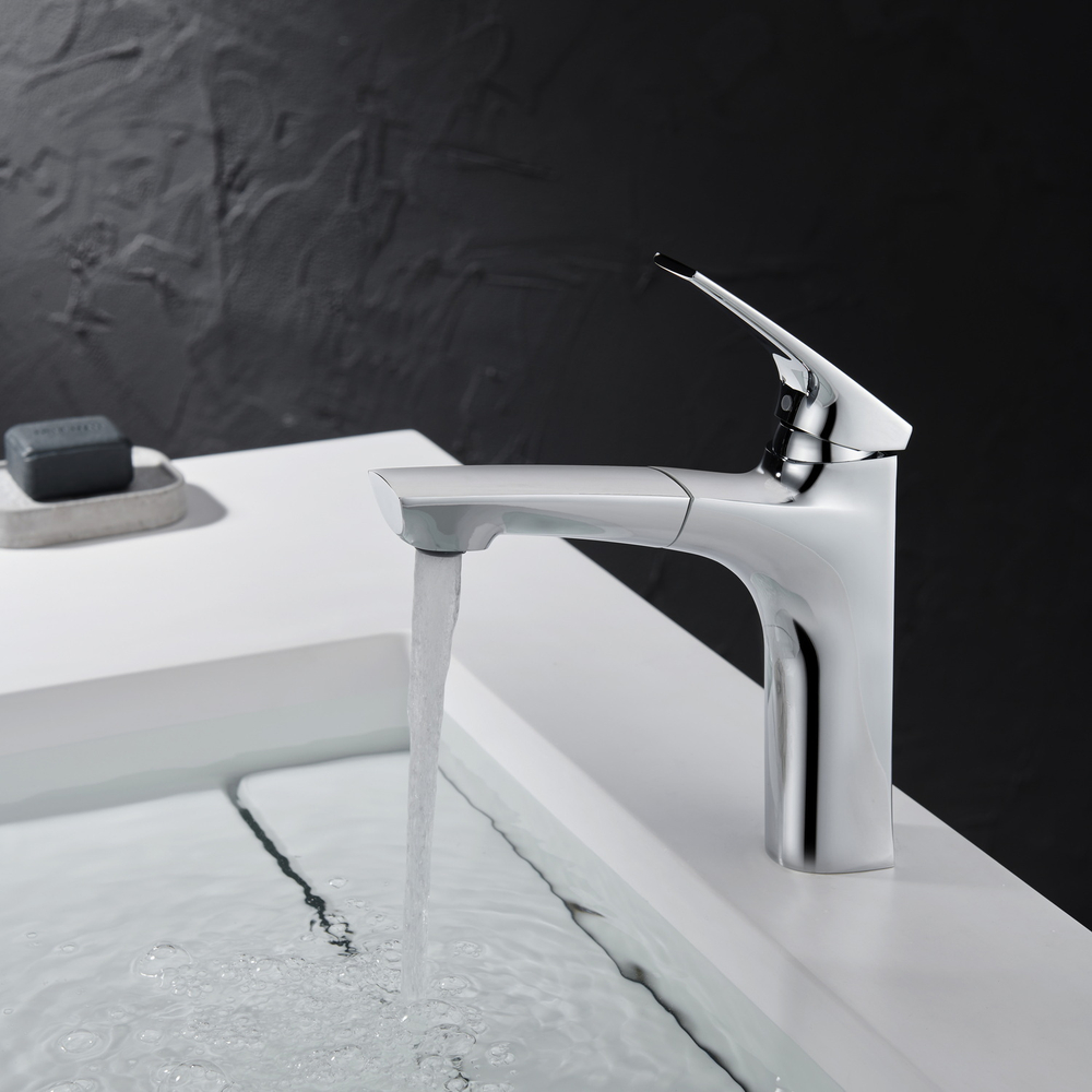 Смеситель для раковины Black&White UK7901C