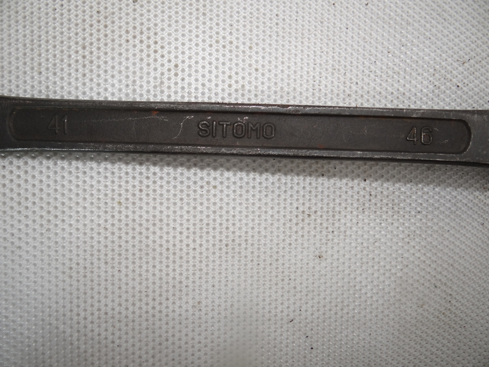 Ключ 2-хсторониий накидной коленчатый 41х46мм SITOMO