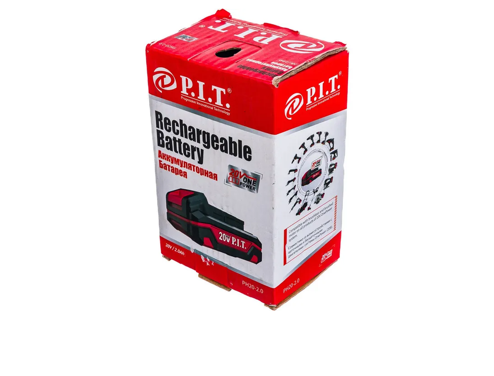 Аккумулятор P.I.T. PH20-2.0 (20В, 2Ач, Li-Ion)